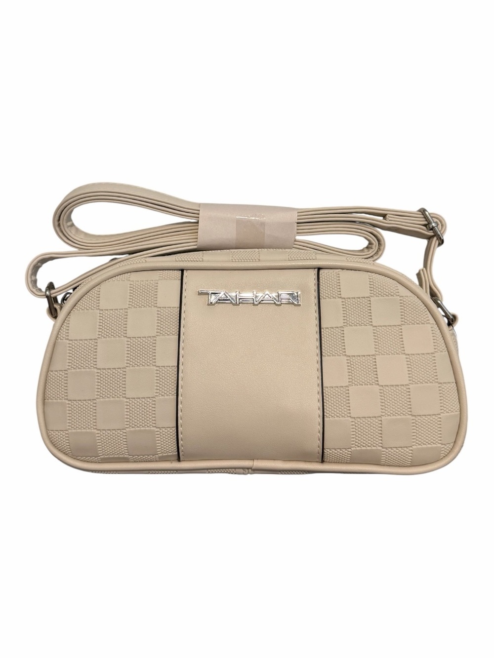 NWT! TAHARI Delta Crossbody Bag in Color Bone.